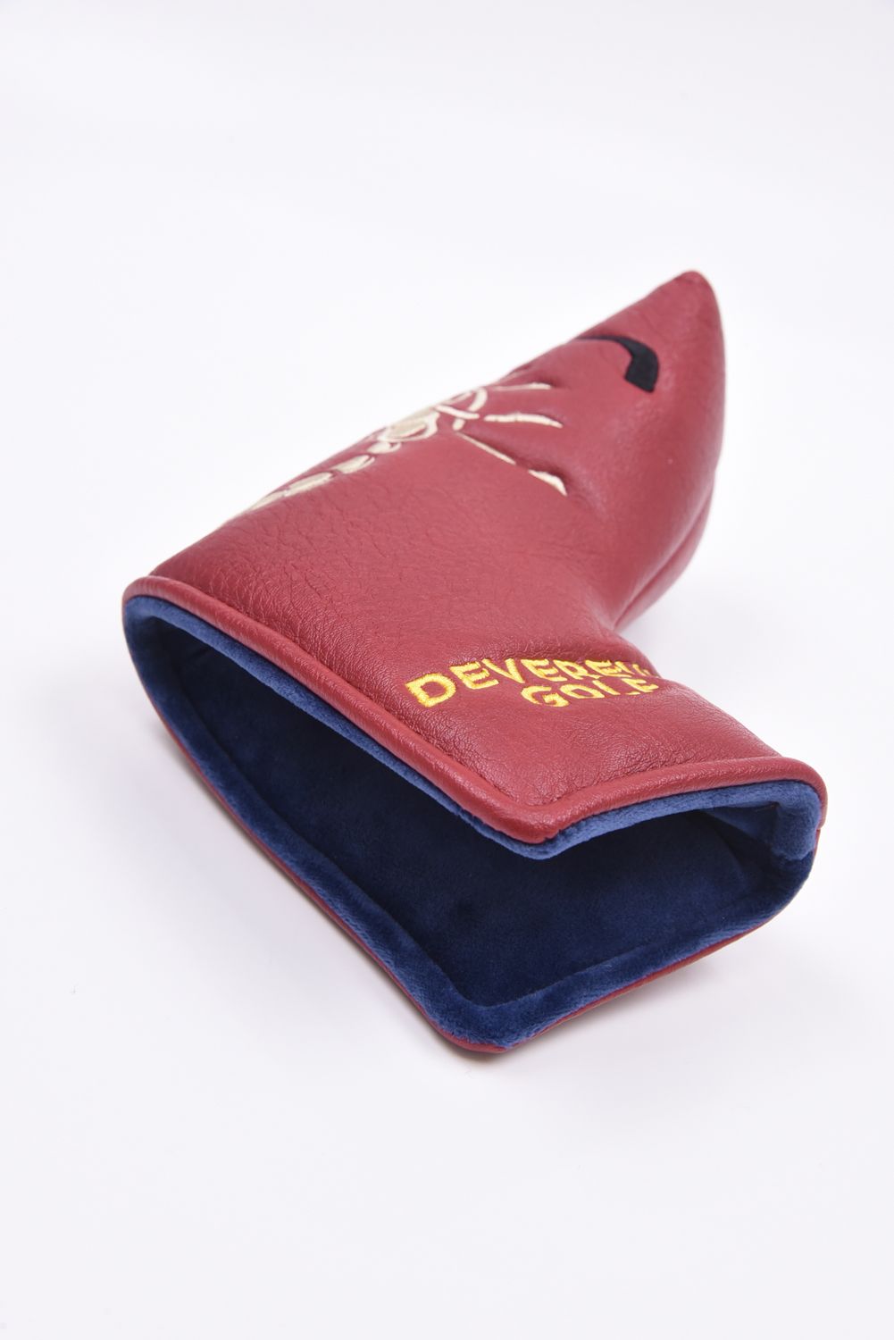 Scorpion brade putter cover / スコーピオン刺繍 ピンタイプ パターカバー (レッド)