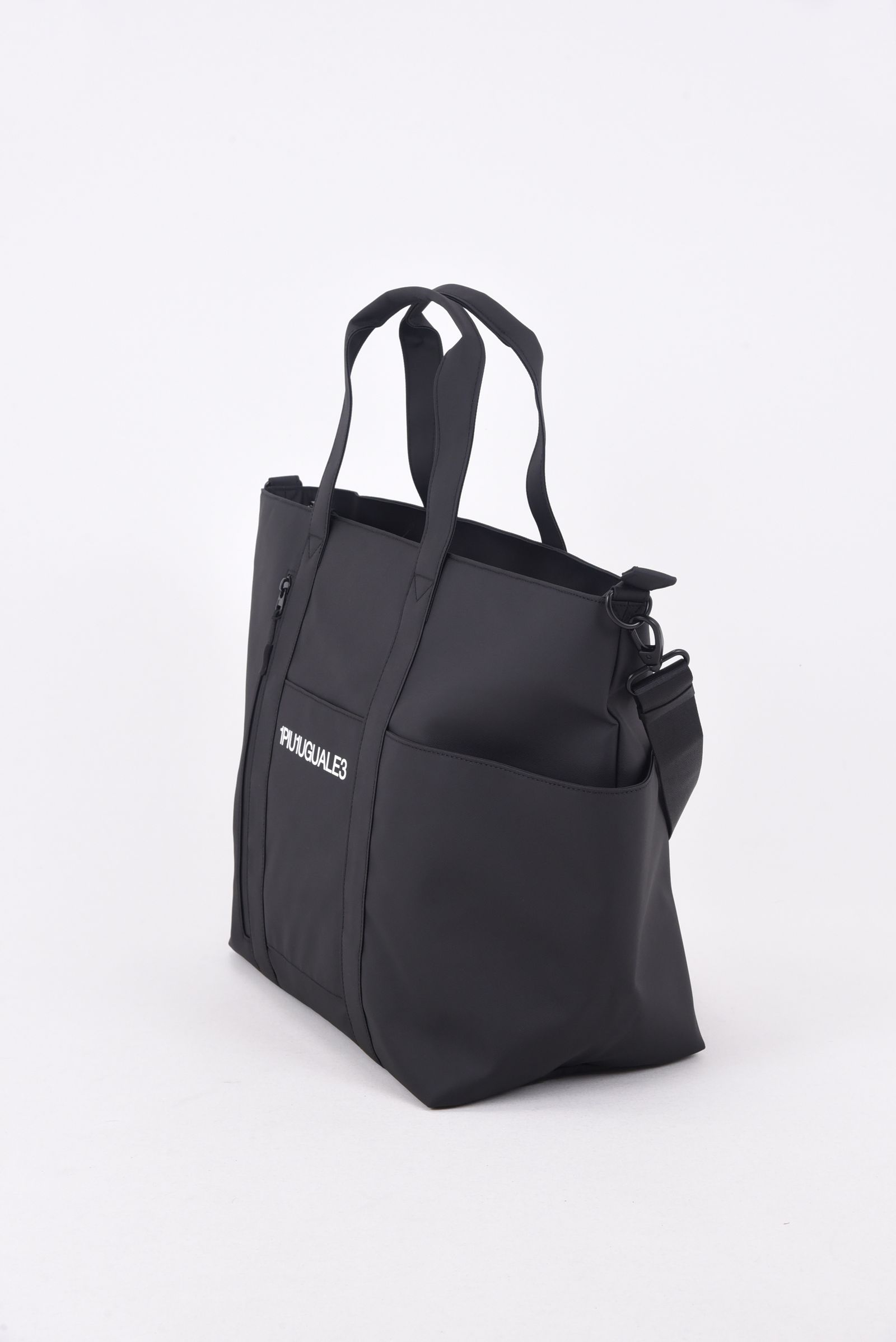 TOTE BAG LARGE / トートバッグ ラージ  サコッシュバッグインバッグ付き (ブラック)