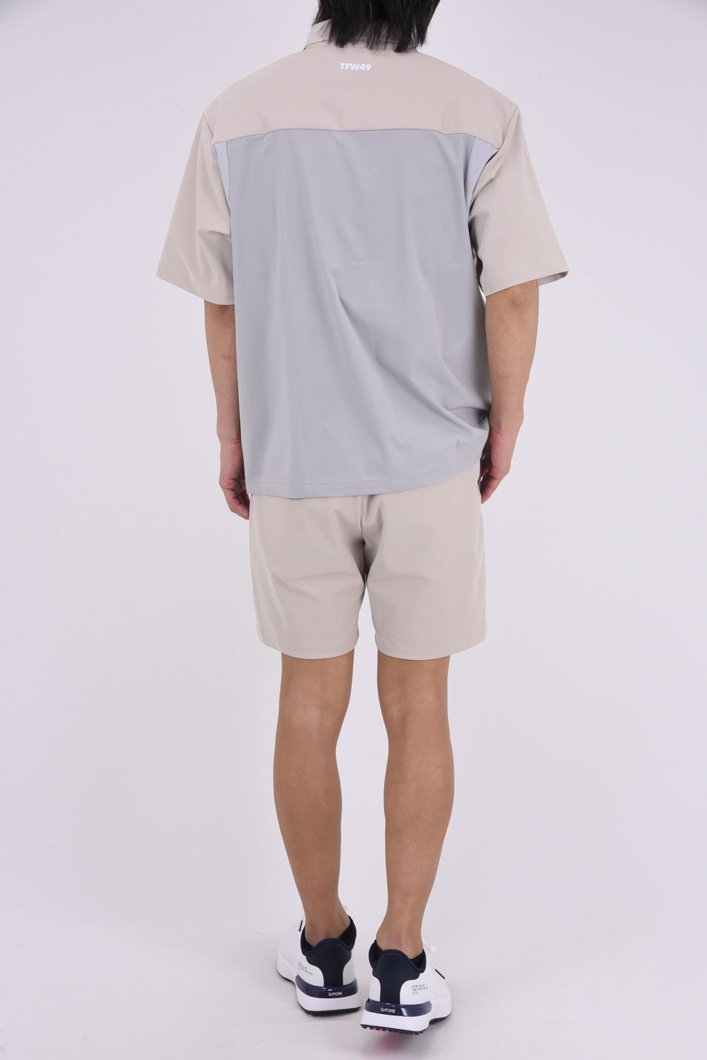 【26SS】 LUXURY SPORTY SHORTS / ドライタッチ ショートパンツ (ライトベージュ)