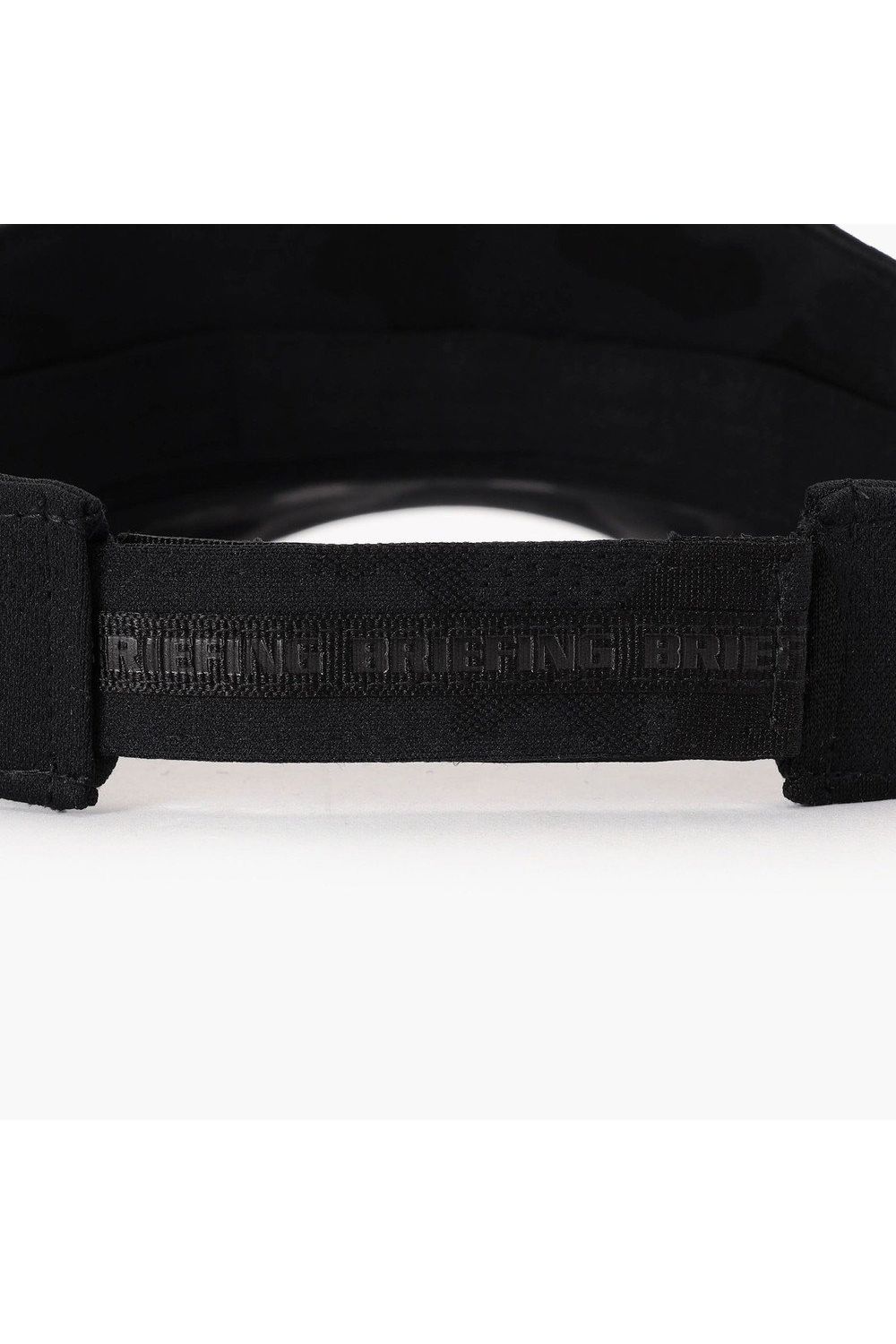 【26SS】 MEN'S CAMO JQ VISOR / カモフラージュジャカード サンバイザー (ブラック)
