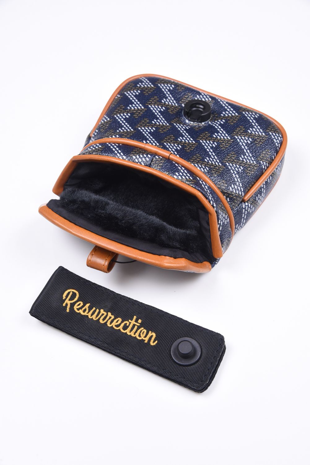 Putter Cover (Mallet) No.2 / ブランドオリジナル テキスタイル パターカバー マレットタイプ (ダークネイビー)*