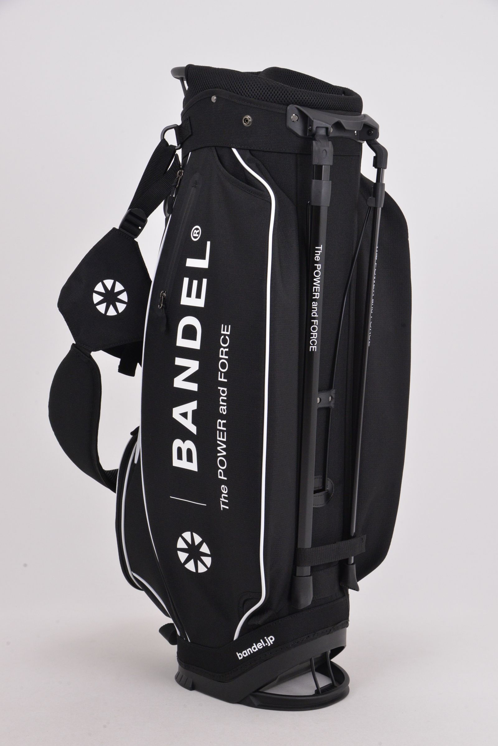BANDEL × elitegrips D-Type 9.5inch CADDY BAG / エリートグリップ コラボレーション キャディバッグ (ブラック)