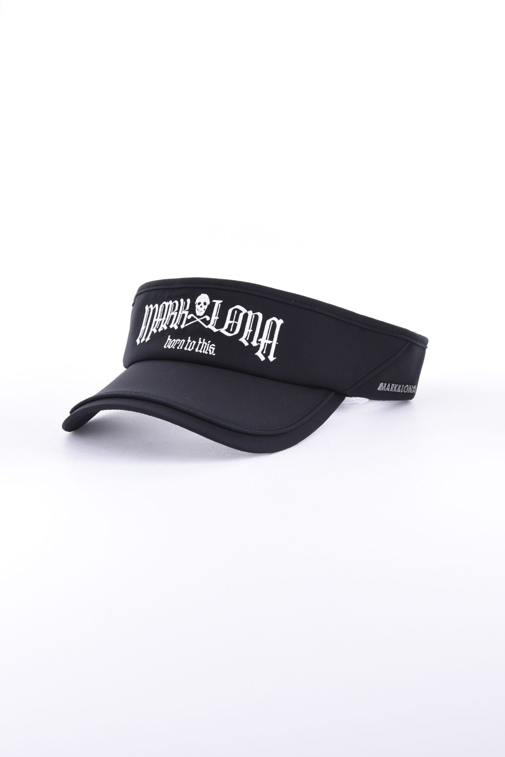【26AW】 FRAKTUR PIPING VISOR / ブラックレターフォントロゴ パイピング サンバイザー (ブラック)