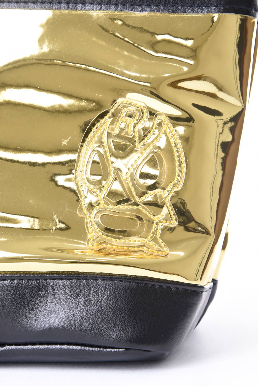 RUSSELUNO - SHINY CART BAG / 光沢 カートバッグ ゴールド