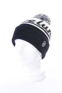 BONBON KNIT CAP / ボンボン ニットキャップ ブラック