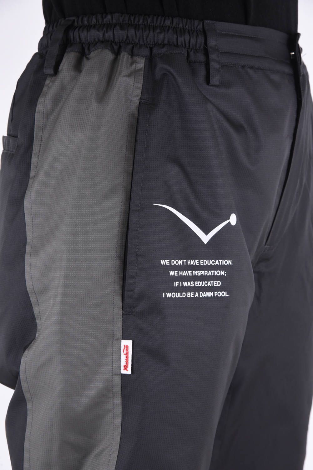 RUSSELUNO - WIND STOP PANTS / リップストップ サイドライン