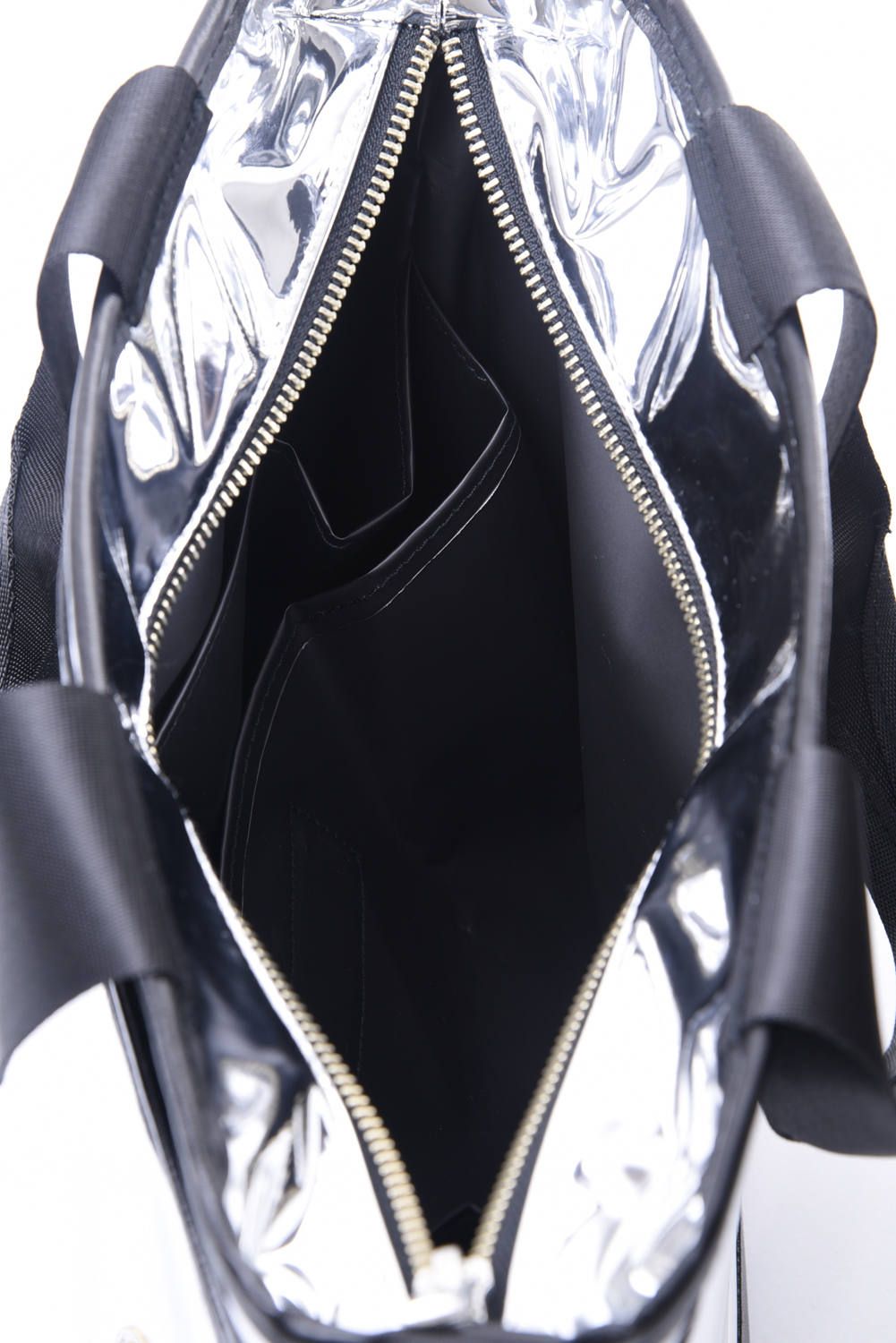 RUSSELUNO - SHINY CART BAG / 光沢 カートバッグ シルバー RUSSELUNO - SHINY CART BAG / 光沢 カートバッグ シルバー