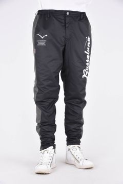 WIND STOP PANTS / リップストップ サイドライン ロングパンツ ブラック
