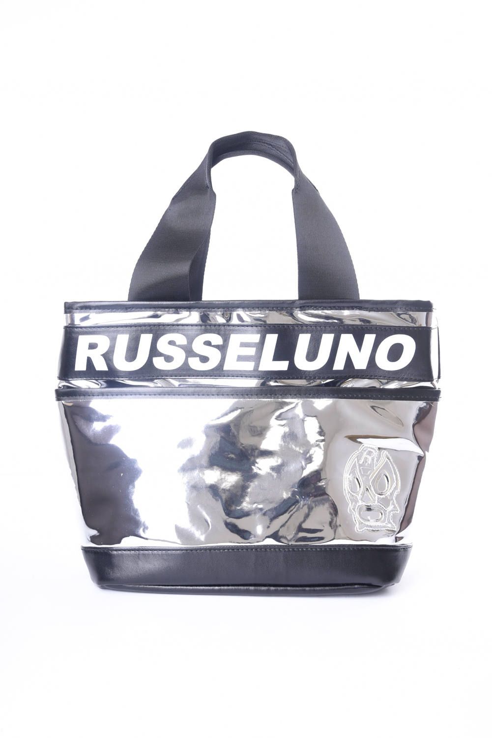 RUSSELUNO - SHINY CART BAG / 光沢 カートバッグ シルバー | GOSSIP GOLF