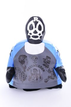 LUCHA IRON COVER / ルチャドール型 アイアンカバー グレー
