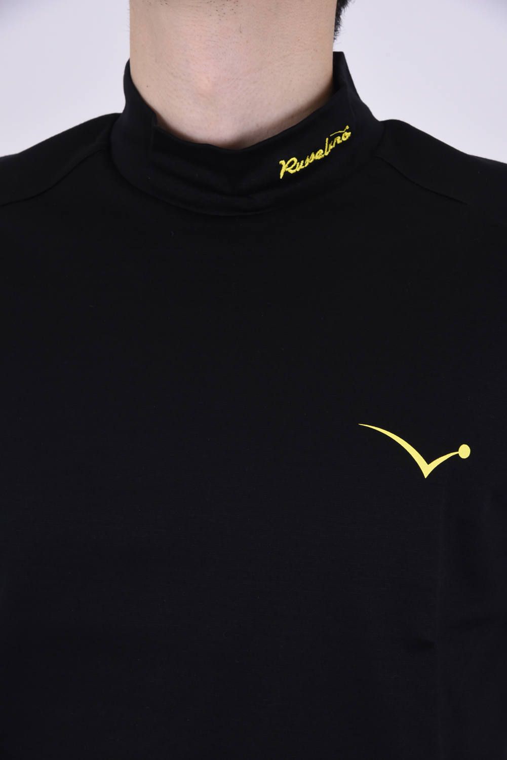 HIGHNECK LS TECH / ポンチ ロングスリーブシャツ ブラック
