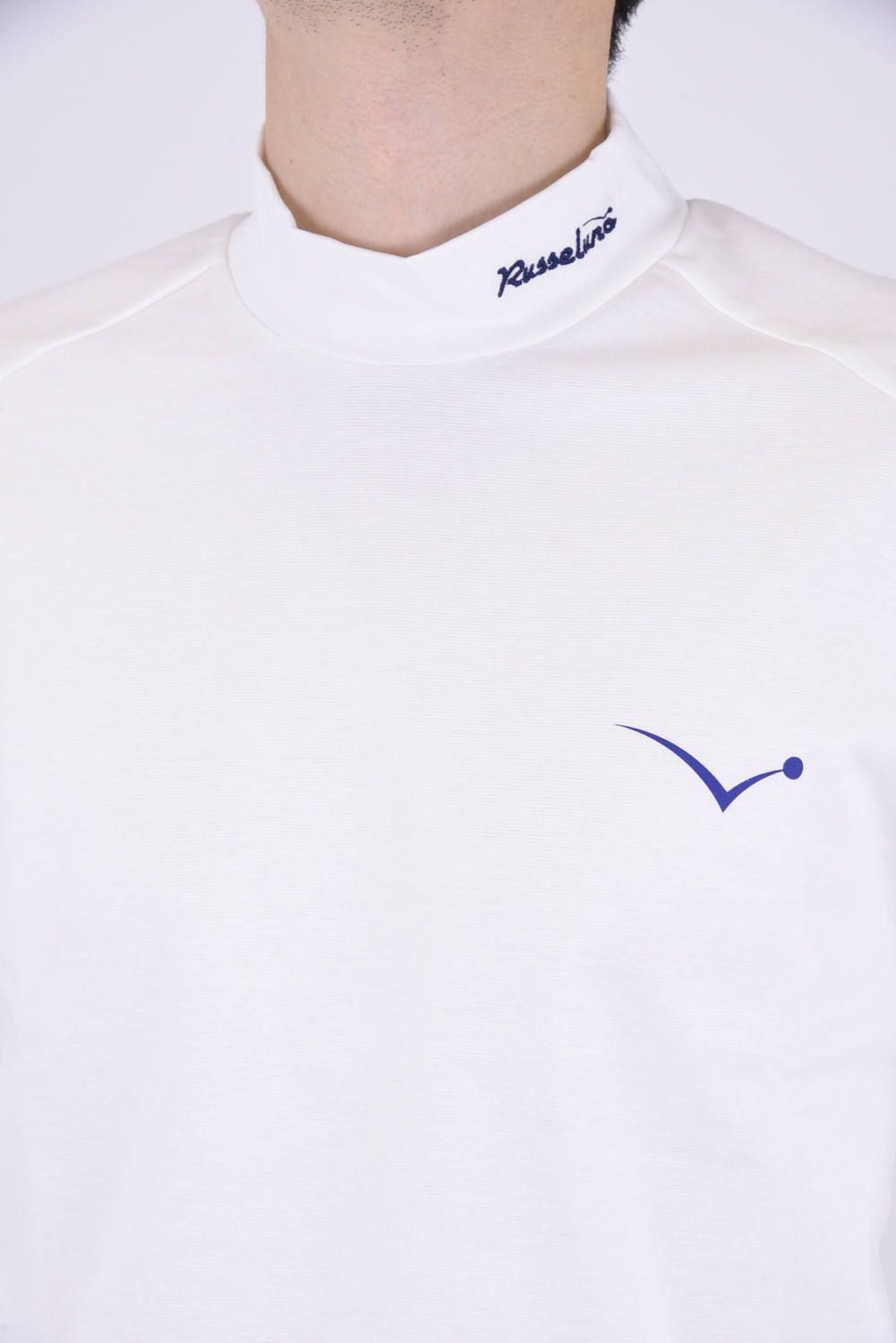 HIGHNECK LS TECH / ポンチ ロングスリーブシャツ ホワイト