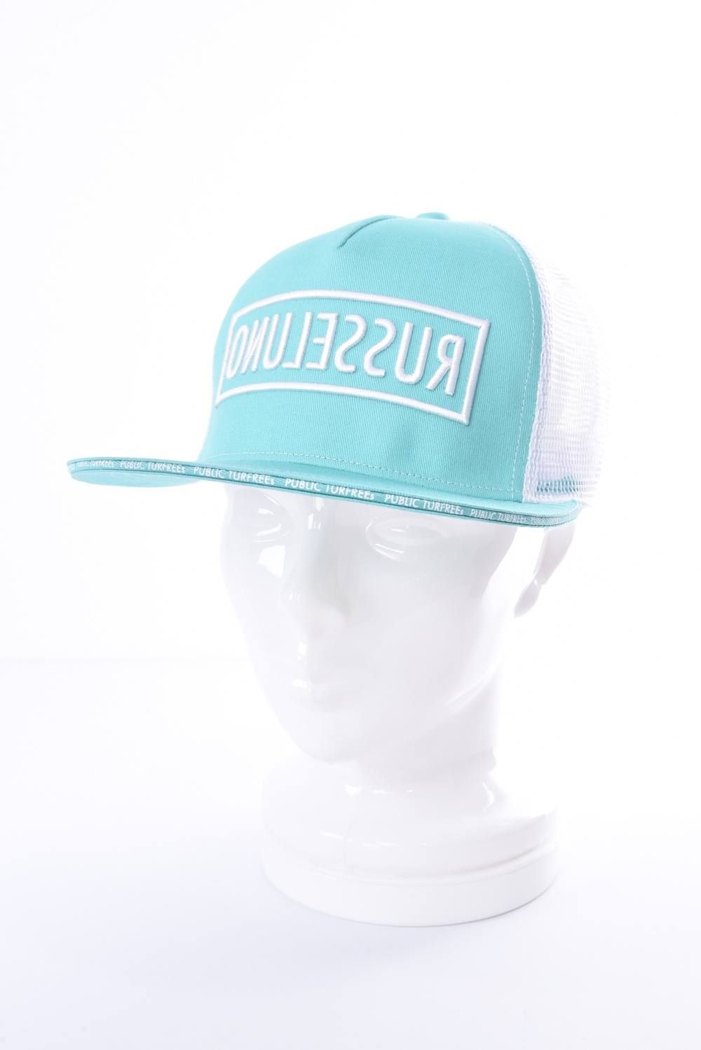 RUSSELUNO - CLASSIC RS GOLF CAP / 3Dロゴ刺繍 スナップバック