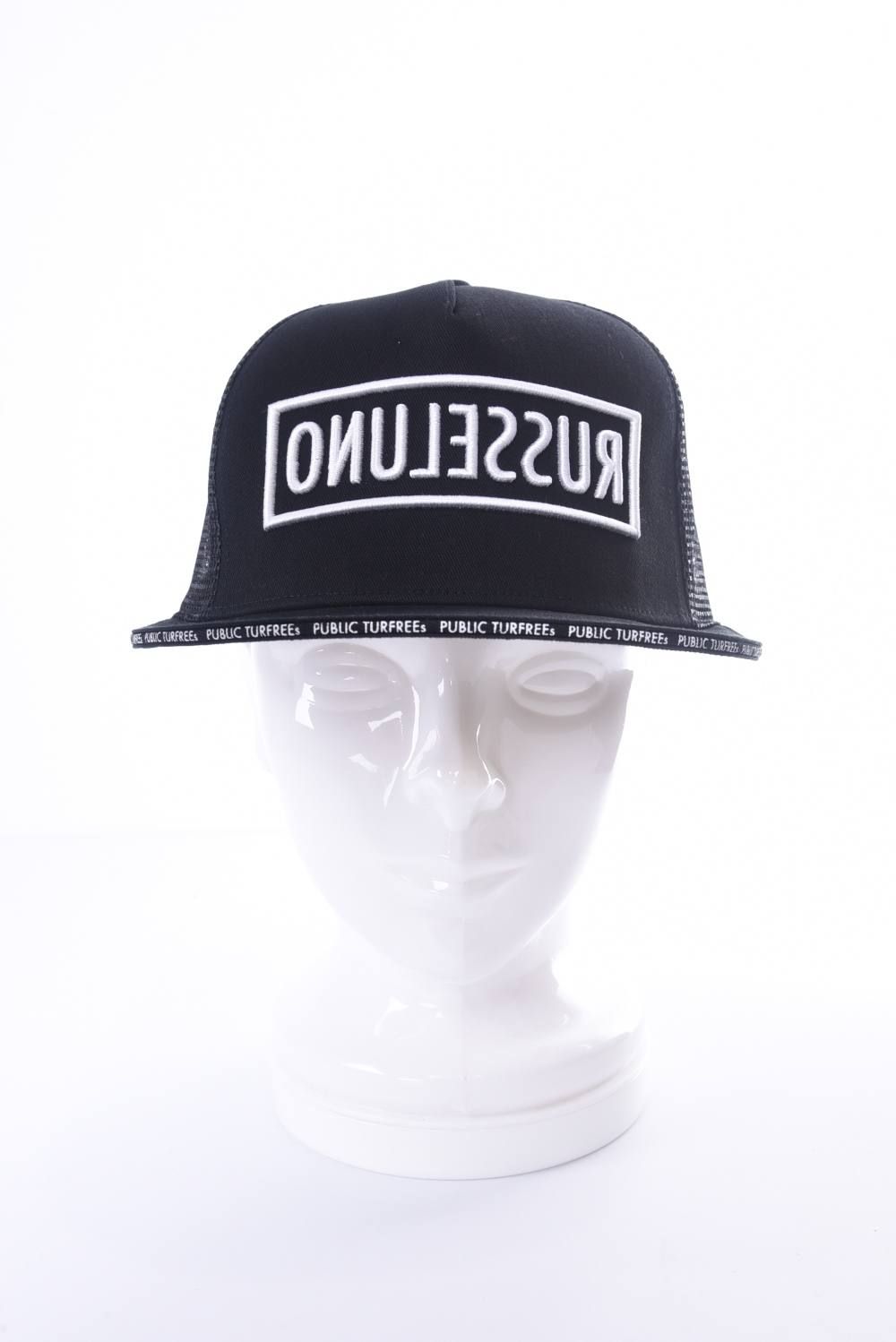 【M/L】ラッセルノ ゴルフ BOX LOGO CAP キャップ 帽子 黒 M/L】ラッセルノ ゴルフ BOX LOGO CAP キャップ 帽子 黒