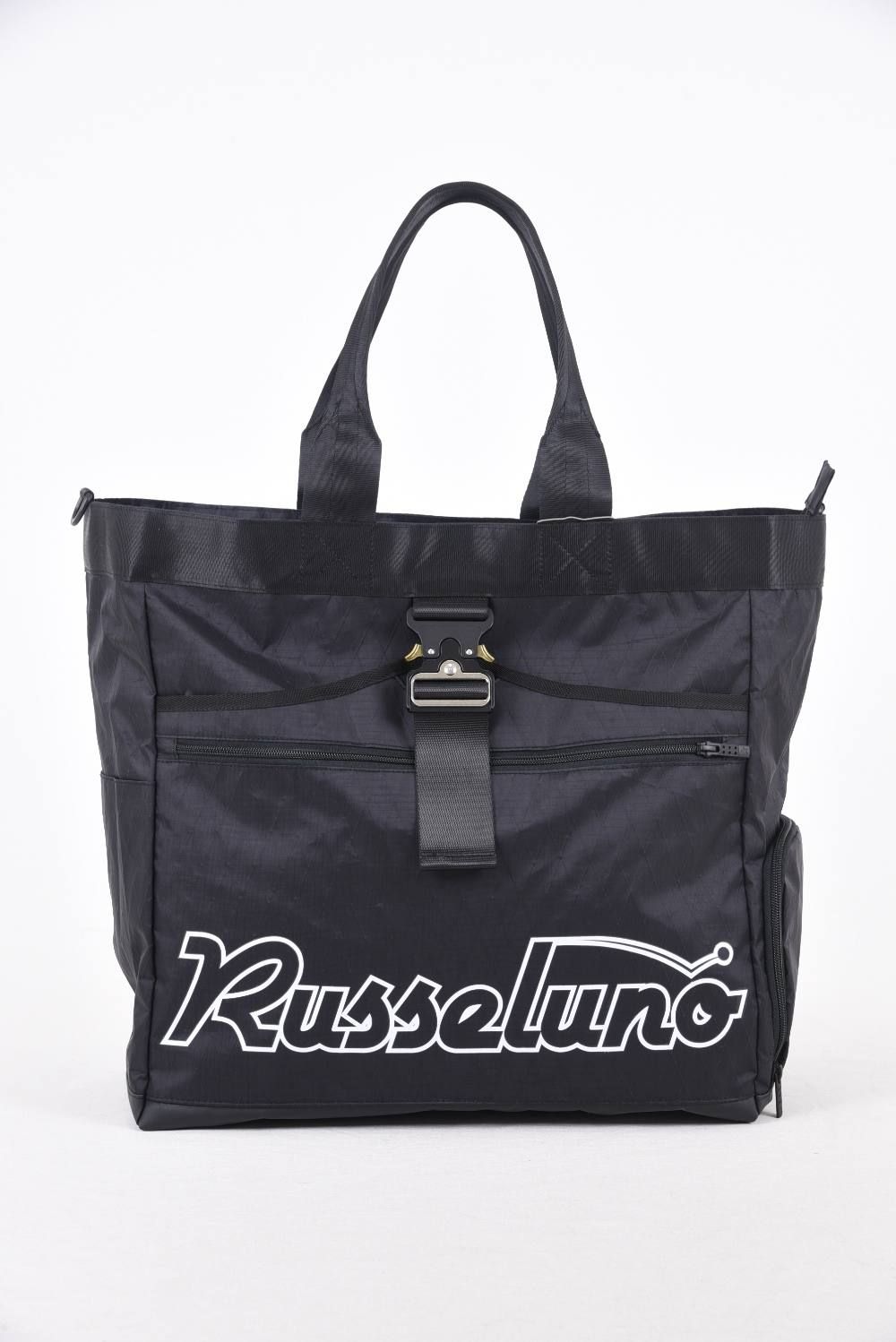 RUSSELUNO - PATERNS BIG TOTE / ロゴプリント ビッグトート