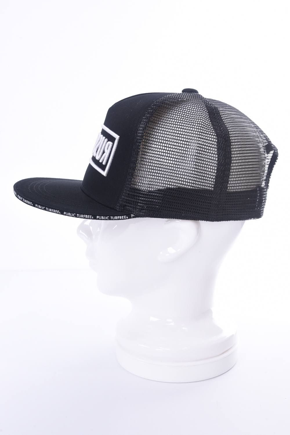 BOX LOGO BB MESH CAP / ミラーBOXロゴ ベースボールキャップ ブラック