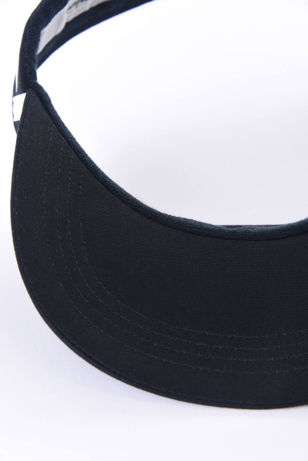 RUSSELUNO - LOGO STAR VISOR / ロゴ刺繍 サンバイザー ブラック