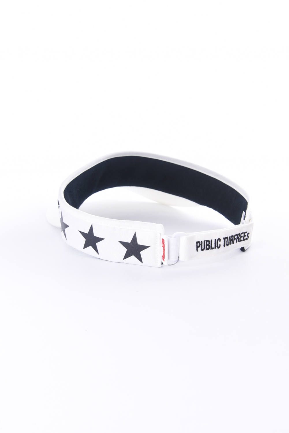 LOGO STAR VISOR / ロゴ刺繍 サンバイザー ホワイト