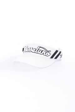 LOGO STAR VISOR / ロゴ刺繍 サンバイザー ホワイト