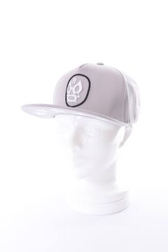 LUCHA BB CAP / 3D刺繍 コットンツイル ベースボールキャップ グレー