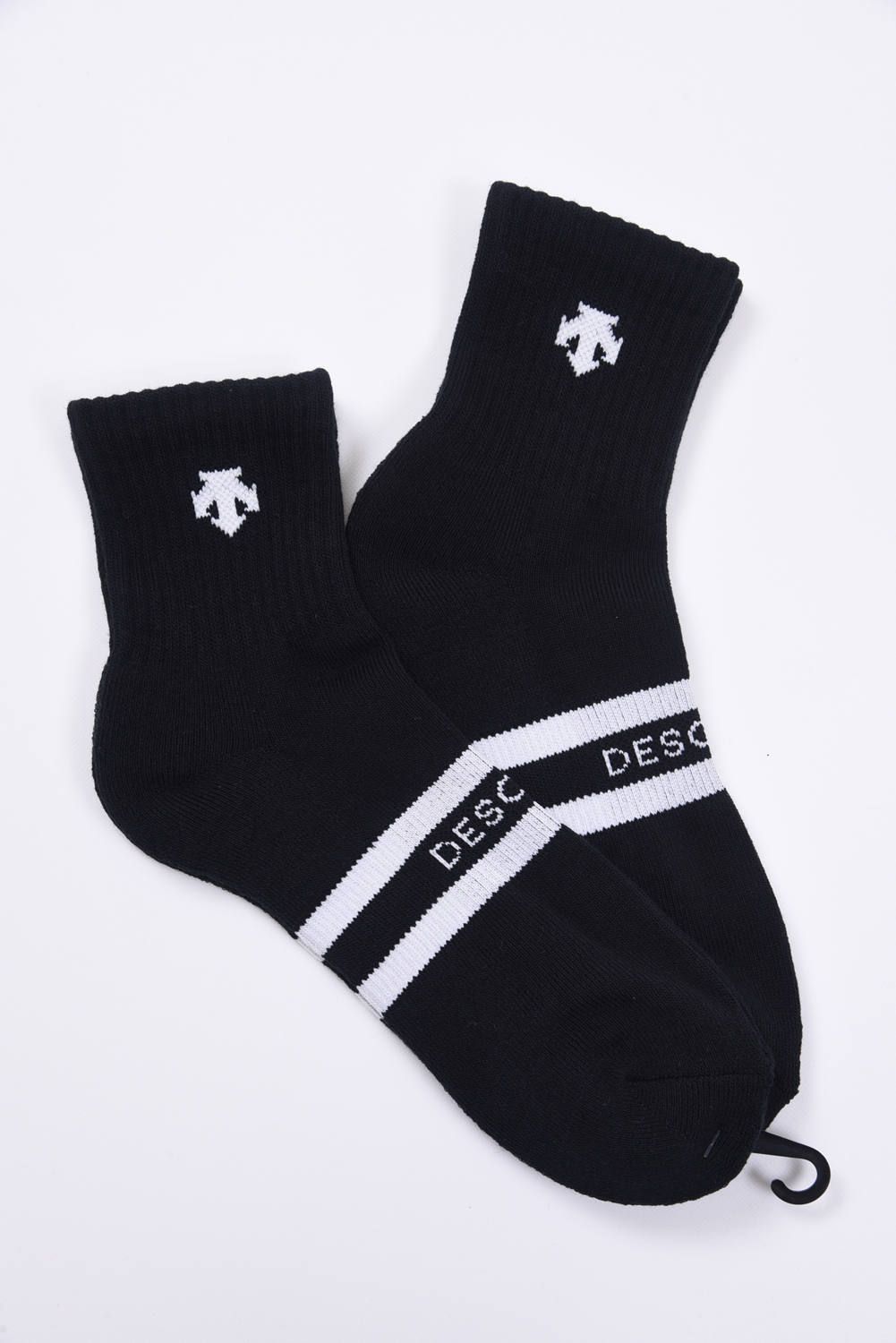 定番ショートソックス 2足セット (ブラック)