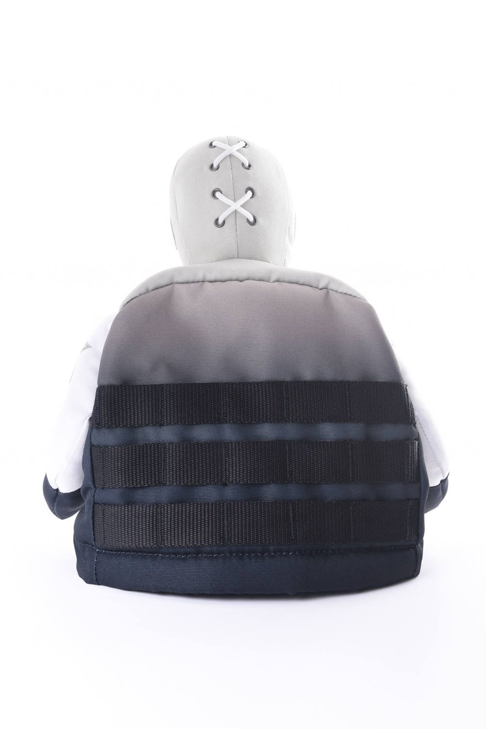 GRADATION MOLLE IRON COVER / グラデーション チャドール型 アイアンカバー ブラック / グレー