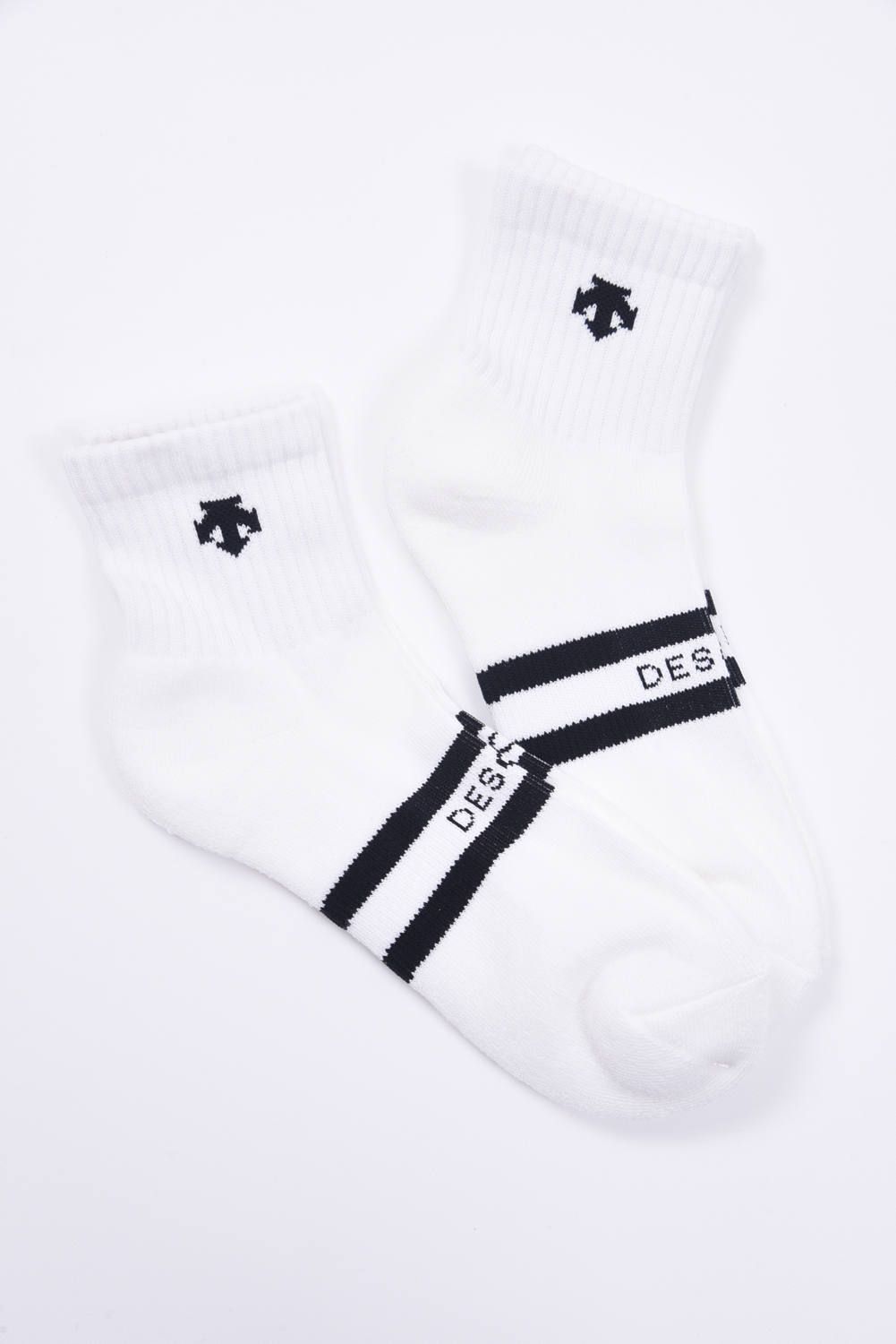 定番ショートソックス 2足セット (ホワイト)