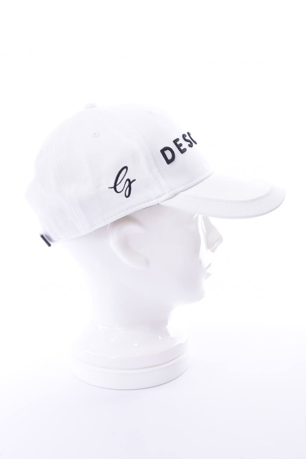 CAP / コットンツイル ロゴキャップ (ホワイト)