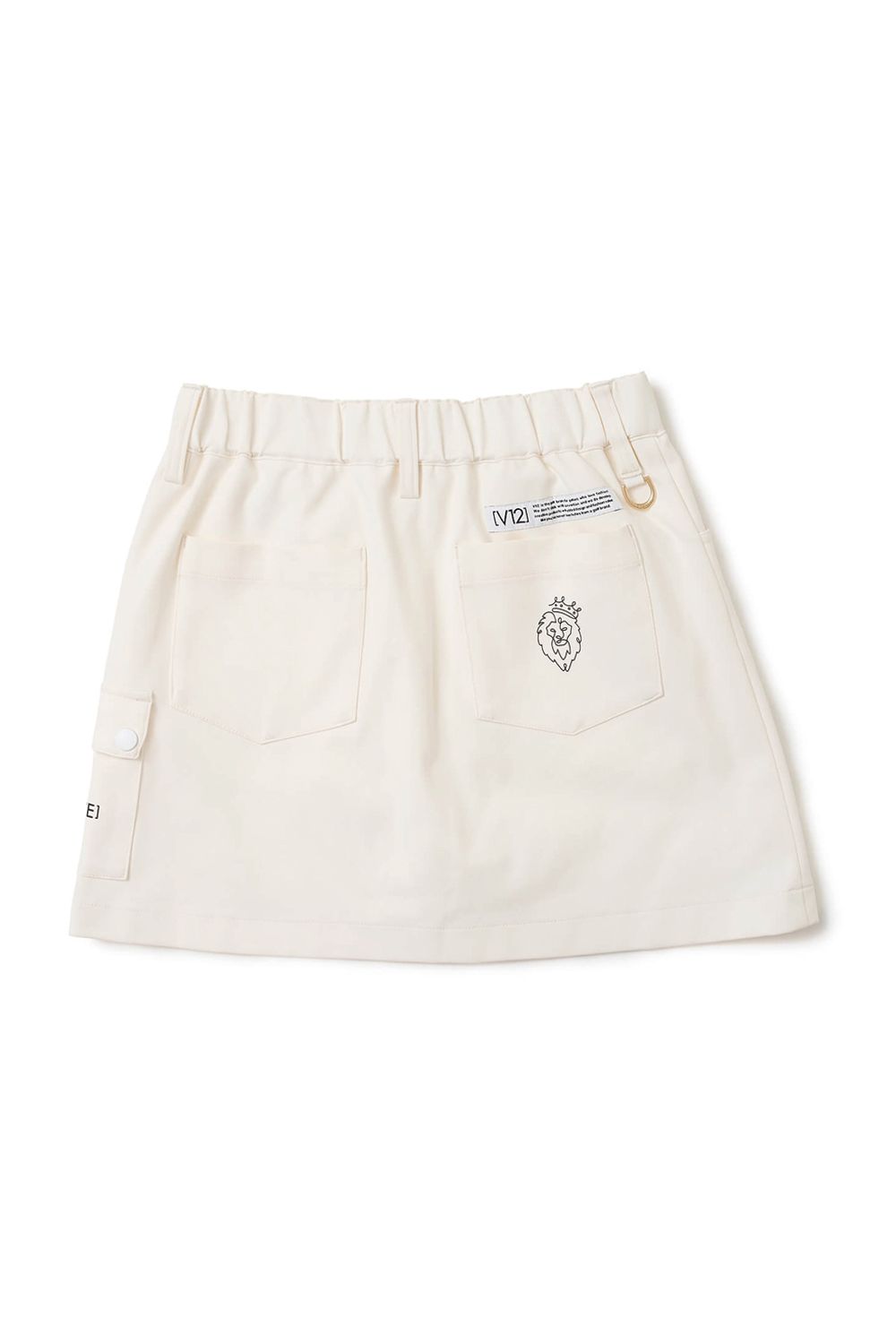 【26SS】【レディース】 SNAP SKIRT / スナップポケット スカート (ホワイト)