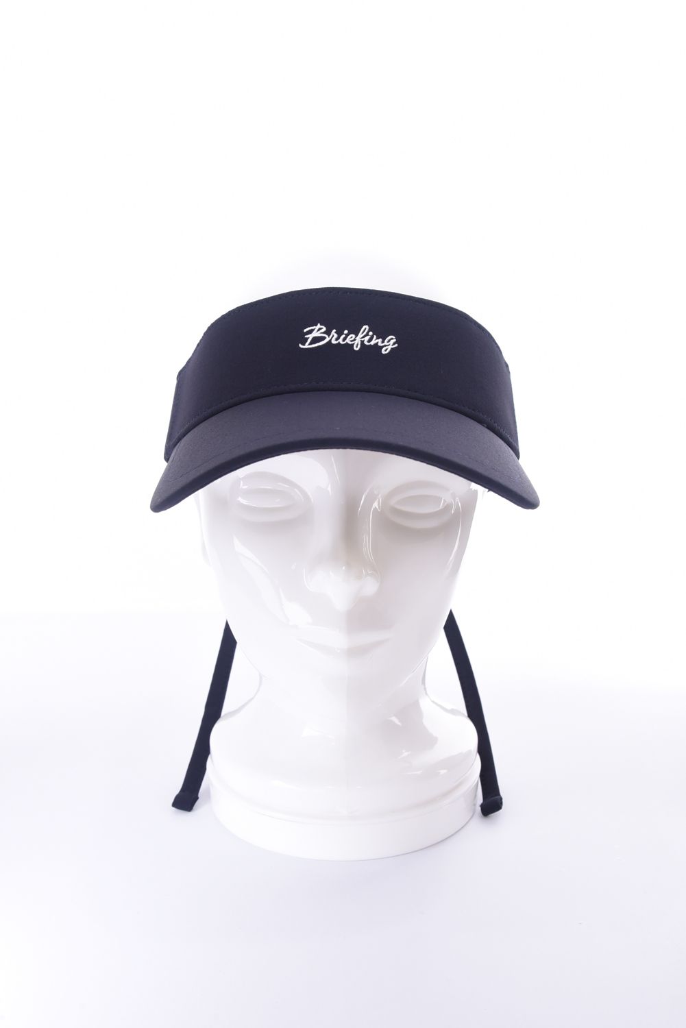 【26SS】【レディース】 WOMEN’S SMALL LOGO RIBBON VISOR / ブランドロゴ バックリボン リボンサンバイザー (ネイビー)