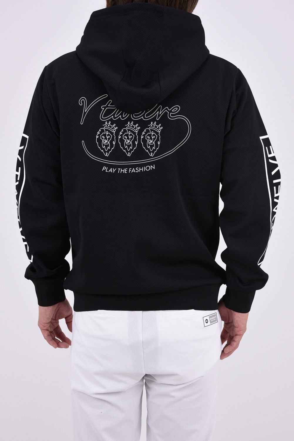 【26AW】 OH SB PARKA / サイドボックスロゴ バックプリント ジップアップパーカー (ブラック)