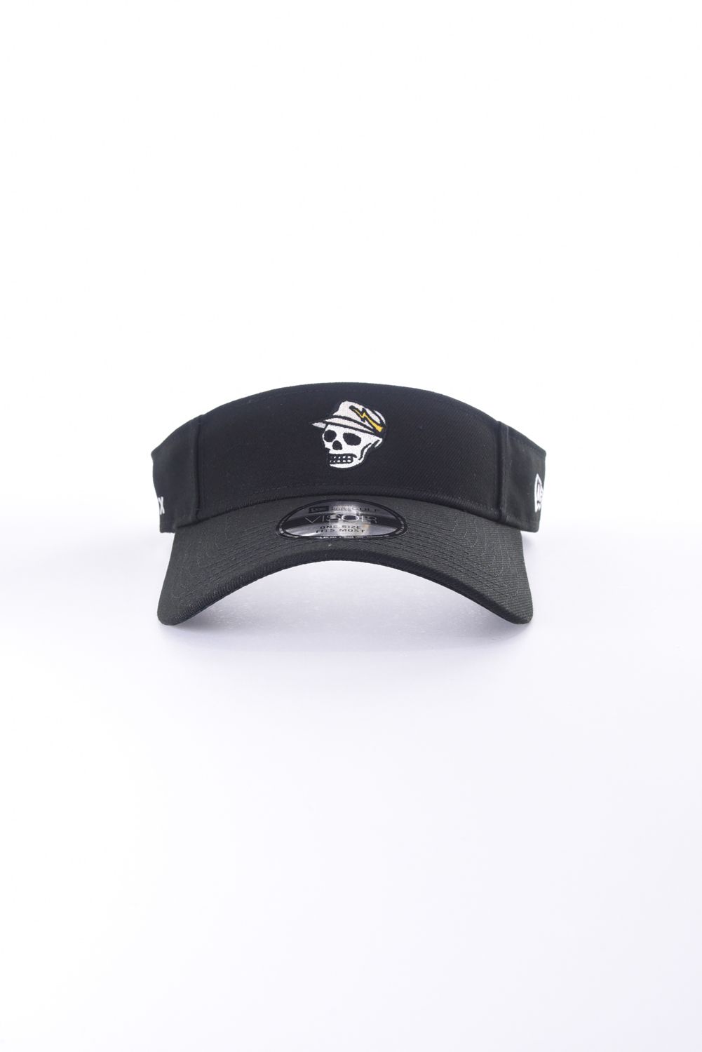 【26SS】 DVG NEWERA VISOR / スカル刺繡 サンバイザー (ブラック)