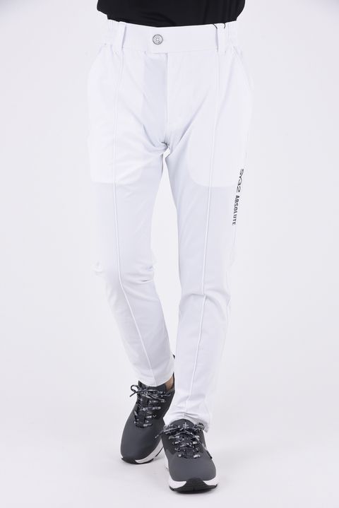 【ABSOLUTE】 CARVICO 425 HIGH STRETCH PIN TUCK PANTS / カルビコ ハイストレッチ ワンタック ストレッチパンツ (ホワイト)