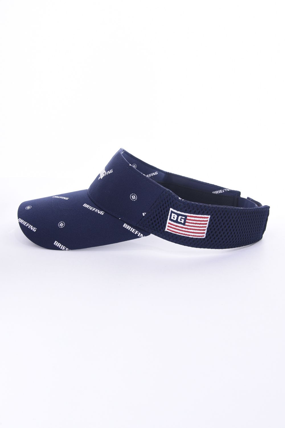 MS MONOGRAM VISOR / モノグラム サンバイザー (ネイビー)