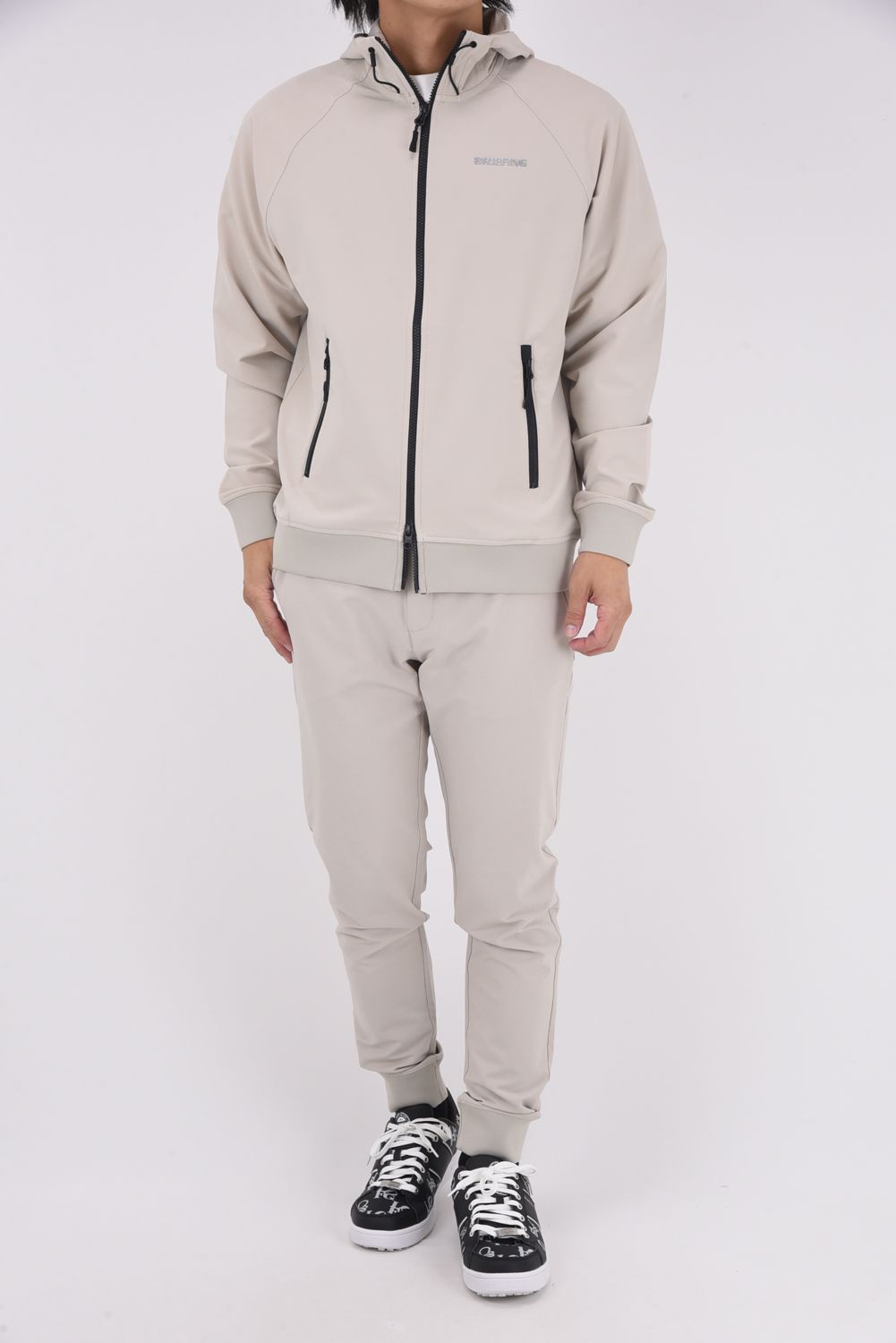 【25AW】 MEN'S STORMFLEECE BACK DOTS JOGGER PANTS / ストームフリース ジョガーパンツ (サンド)