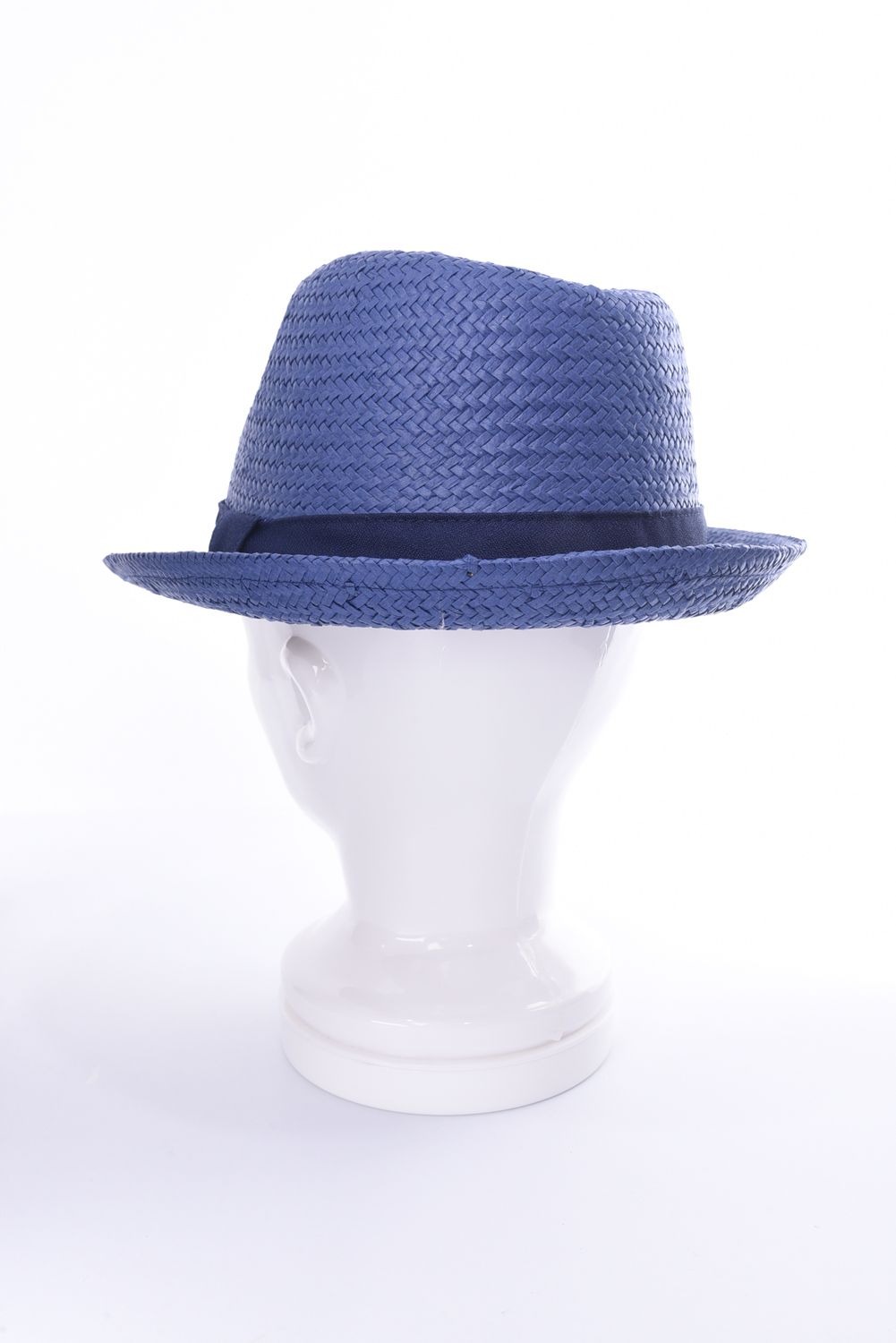 MS STRAW HAT / ストローハット ネイビー