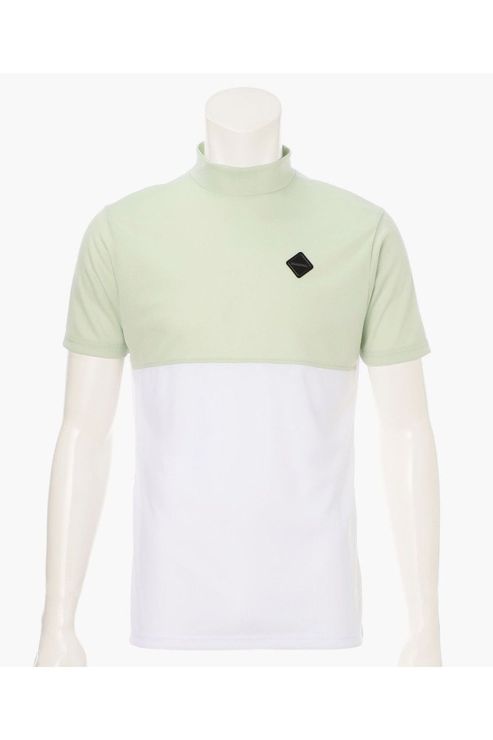 【26SS】 MEN'S BI-COLOR HIGHNECK / バイカラー ハイネックTシャツ (セージグリーン)