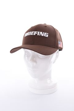 【26AW】 MEN’S BASIC CAP / ベーシック ブランドロゴ キャップ (ブラウン)