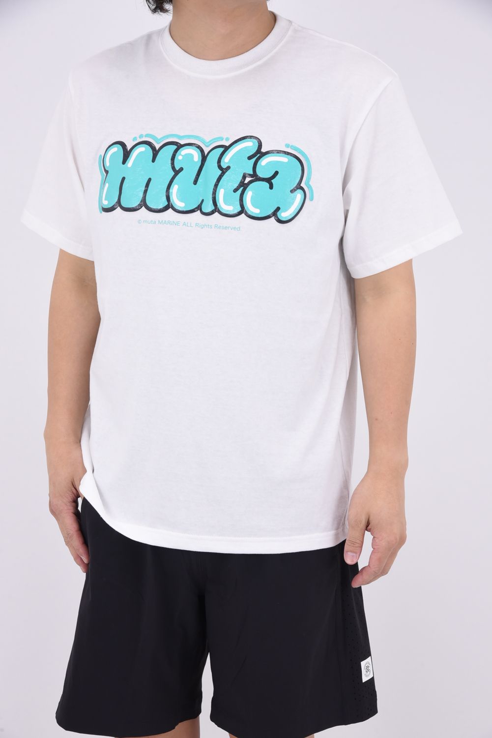 muta - 【25SS】【コットン100％】 BUBBLE LOGO T-SHIRTS