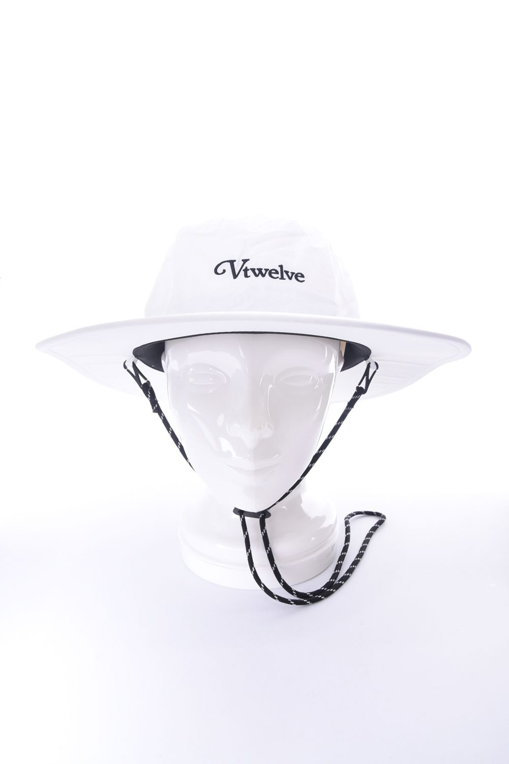 【26SS】 AWA WIDE HAT / ブランドロゴ サファリハット (ホワイト)