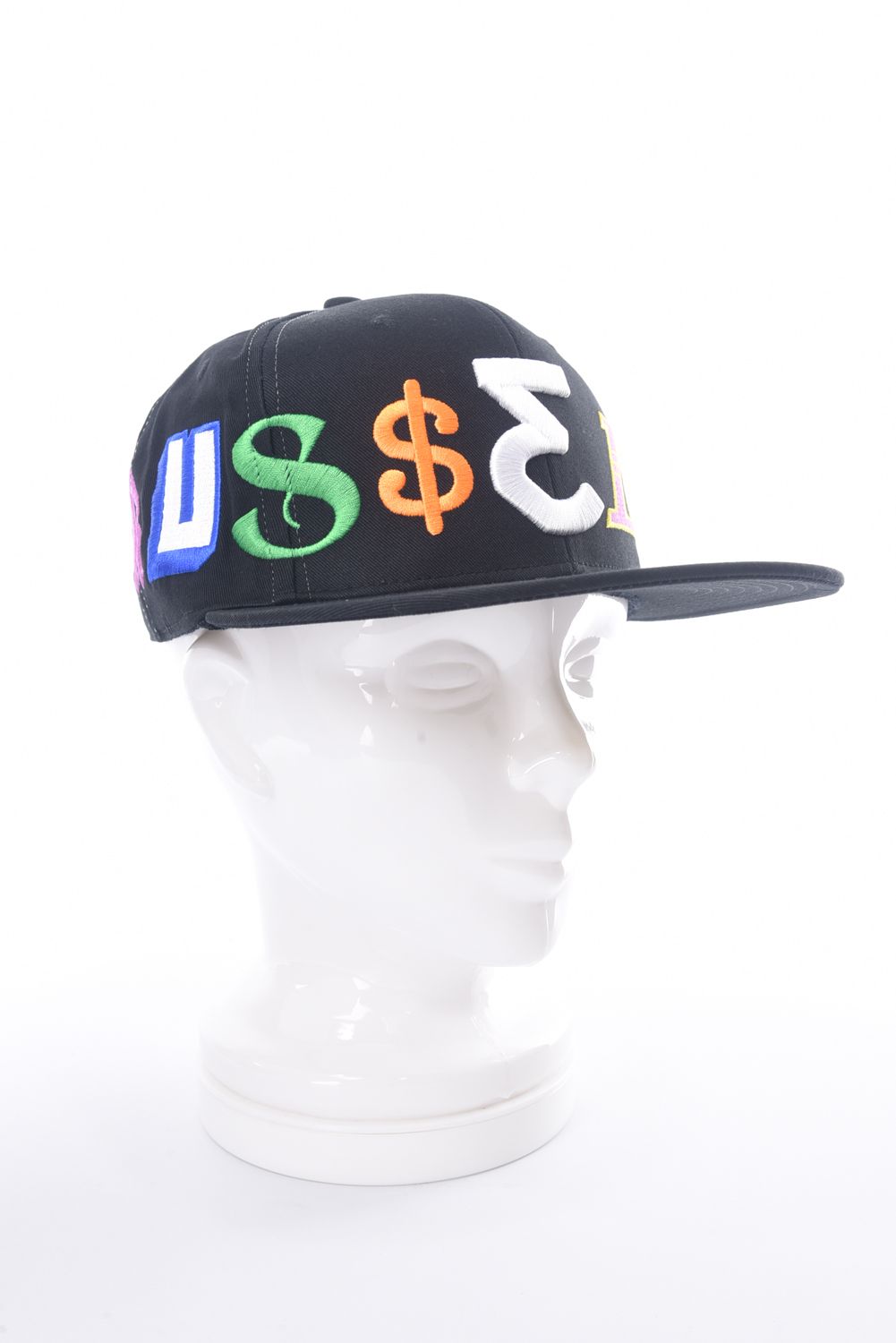 MULTI LOGO BB CAP / マルチカラー ベースボールキャップ ブラック