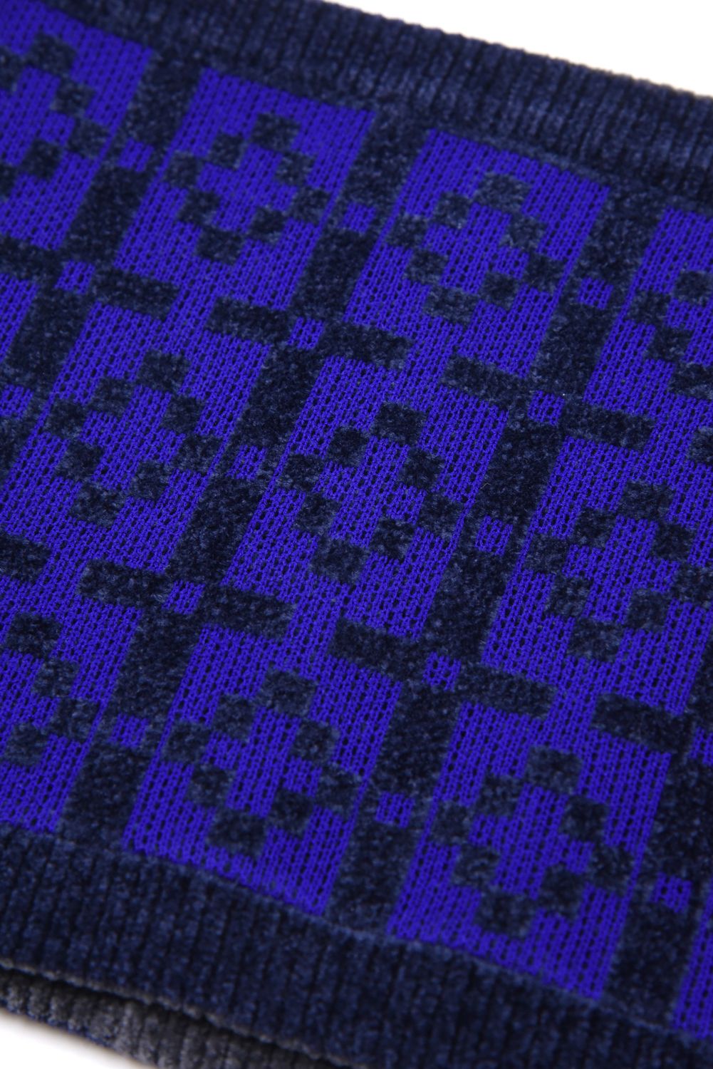 【プレゼント好適品】 REVERSIBLE NECK WARMER / リバーシブル ネックウォーマー (グレー/ネイビー)