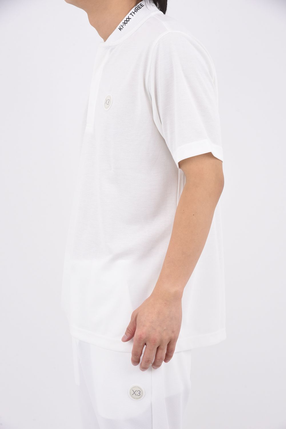 【26SS】 STAND COLLAR POLO SHIRT / スタンドカラー ポロシャツ (ホワイト)