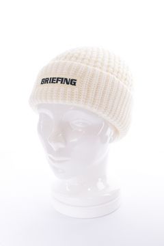 MEN’S WR WOOL BEANIE / ボックスロゴ ニットビーニー (アイボリー)