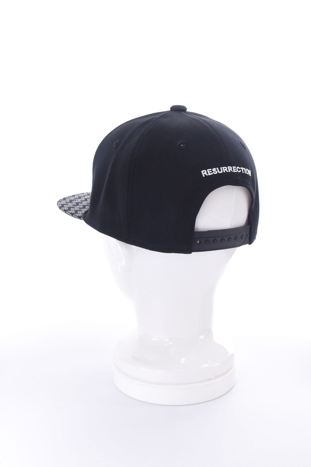 【26SS】  GM BRIM CAP FLAT / GM ブリムキャップ フラット (ブラック/ホワイト)