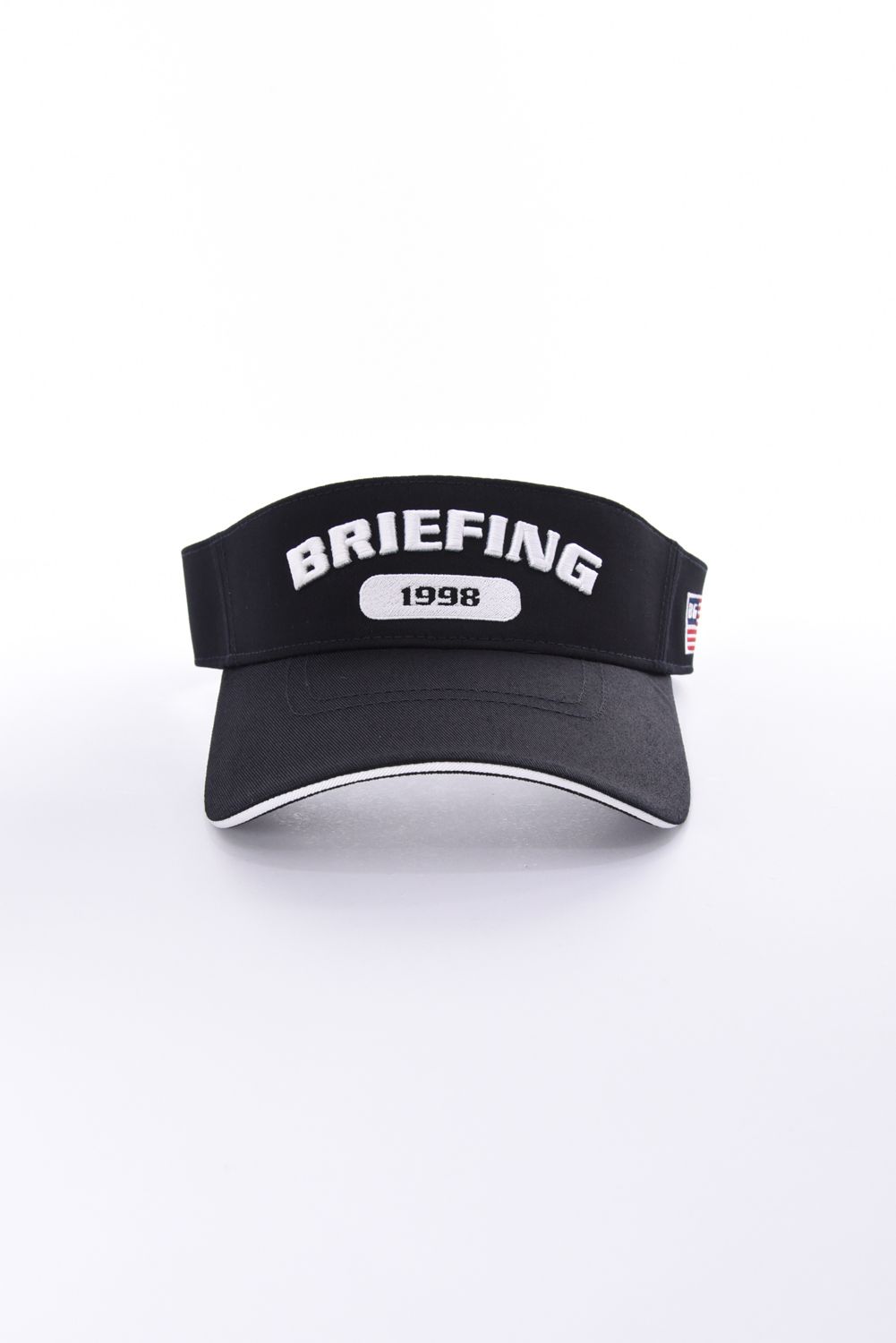 【26AW】 MEN’S COLLEGE LOGO VISOR / カレッジロゴ刺繍 サンバイザー (ブラック)
