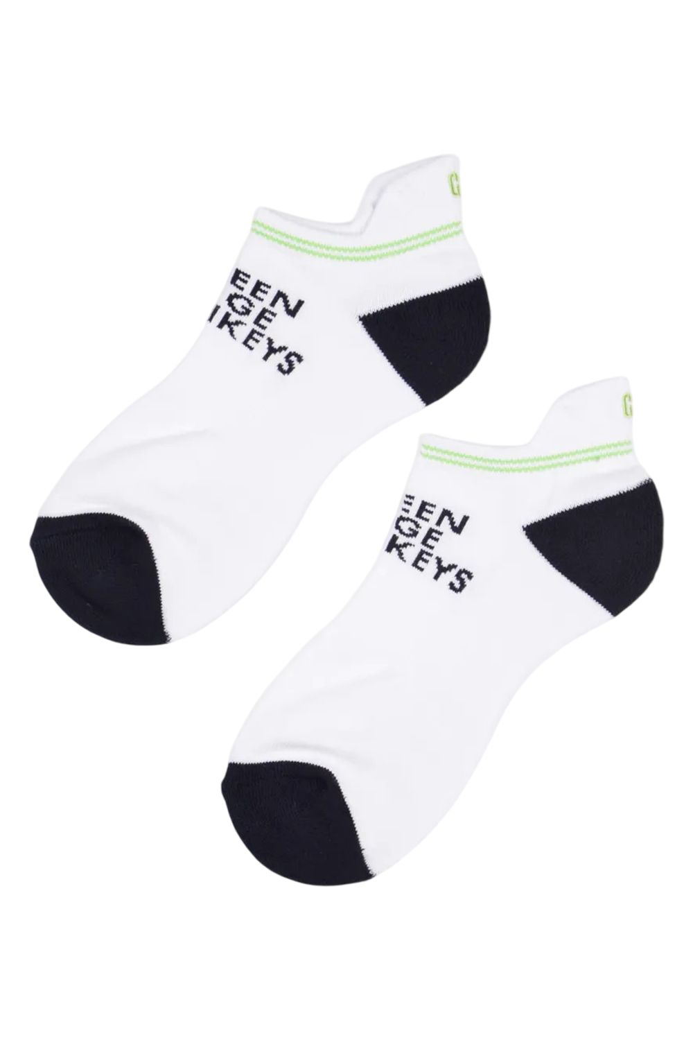 【26SS】 ANKLE SOCKS / ブランドロゴジャカード アンクルソックス (ホワイト)