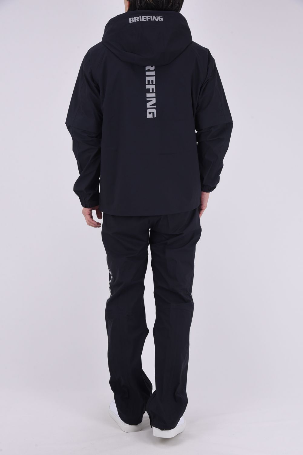 【26SS】 MEN'S WATERPROOF PANTS / マイクロリップナイロン レインパンツ (ブラック)