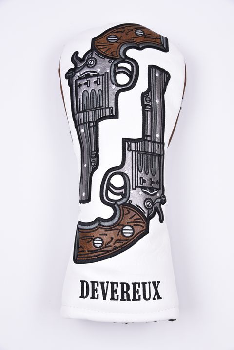 【26AW】 SHOOTER SHAPED DRIVER COVER / ピストルモチーフ ドライバーカバー (ホワイト)