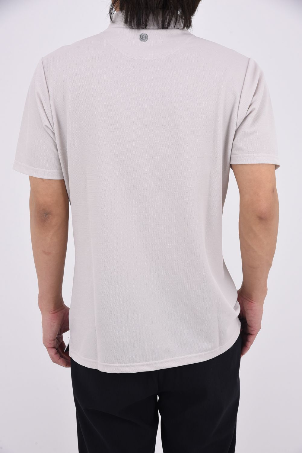 【26SS】 MEN'S LINEN-T WC SHIRT / リネンタッチ ワイドカラーポロシャツ (ベージュ)